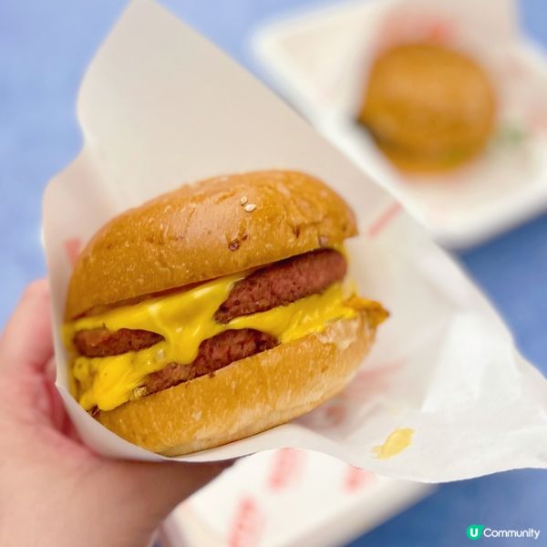 中環素食漢堡快餐店🍔