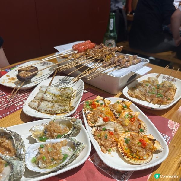 北上覓食！北上必食湛江烤蠔、燒烤串燒！免費暢飲啤酒！