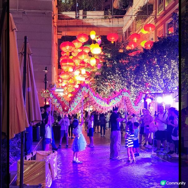 🌕💖🐲節日氣氛滿滿的利東街