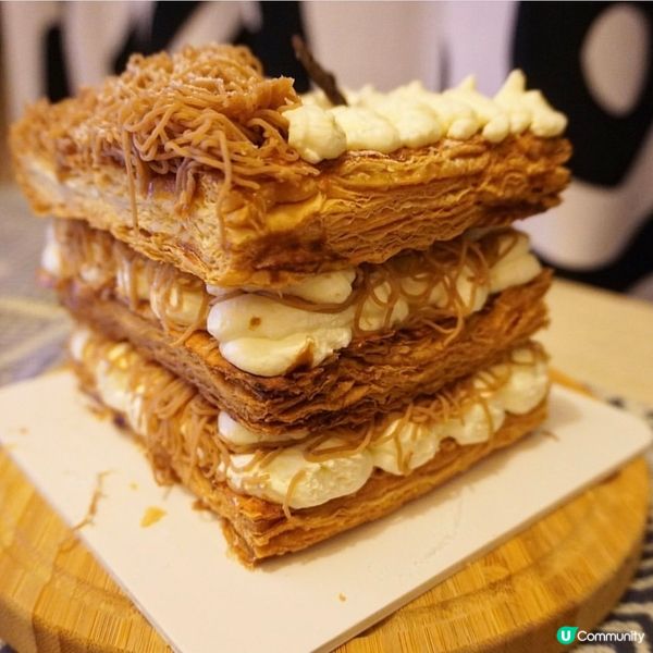 🏆得獎拿破崙❤️法式栗子拿破崙🌰