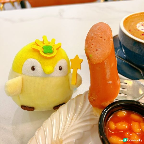 秋天迷人rose latte