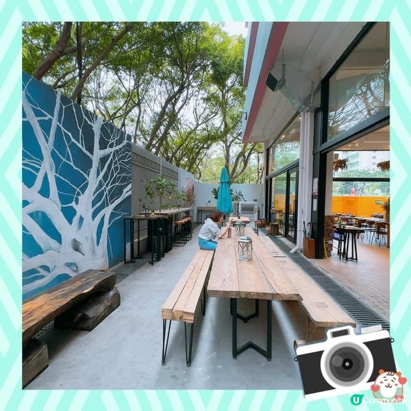 木系 x 花花文青風格有❤️Cafe