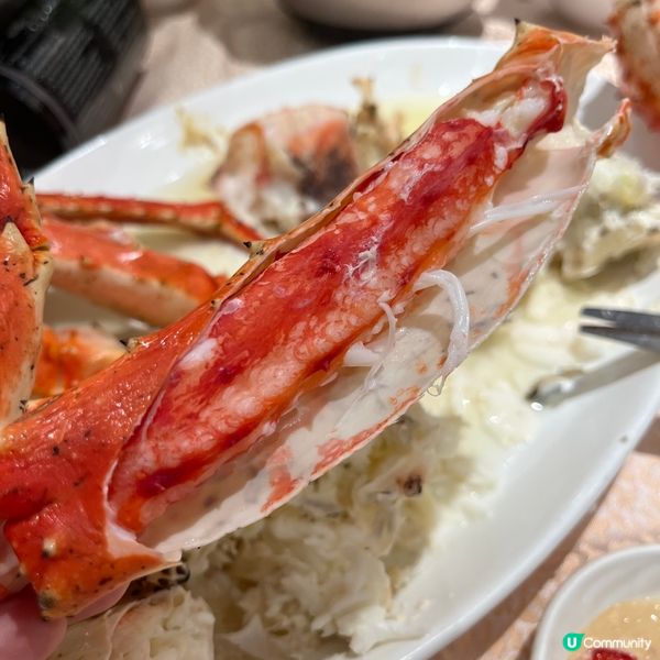 海港全城最抵阿拉斯加長腳蟹$188/斤❗️