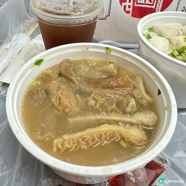 涼涼地食碗暖粒粒魚蛋粉