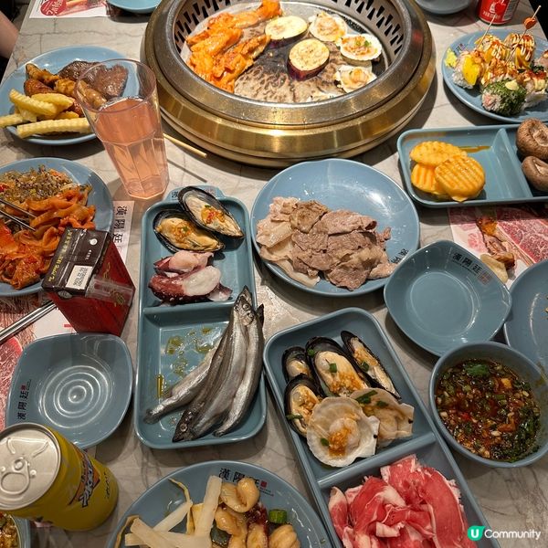 北上覓食！皇庭廣場．￥79.9 任食自助燒肉