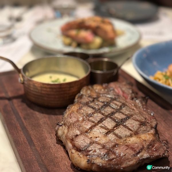 法澳Fusion扒房！份量十足安格斯肉眼扒