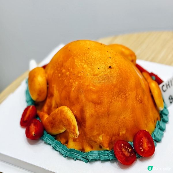 🤭 回頭率激高! 聖誕必吃火雞蛋糕