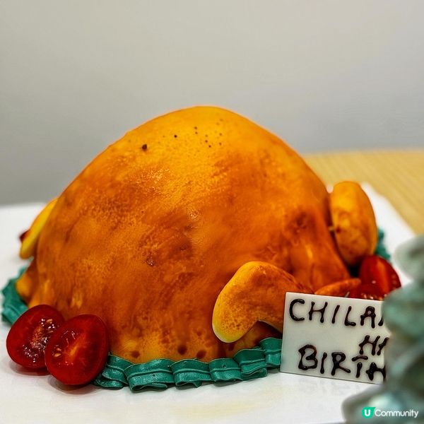 🤭 回頭率激高! 聖誕必吃火雞蛋糕