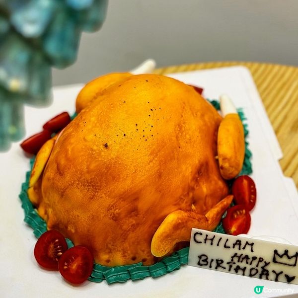 🤭 回頭率激高! 聖誕必吃火雞蛋糕