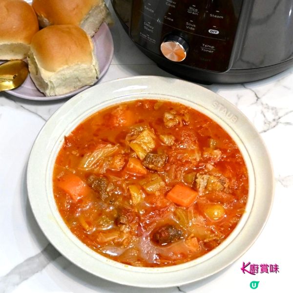 ✨熱呼呼暖胃 非常好喝的港式羅宋湯 一定要收藏的食譜✨