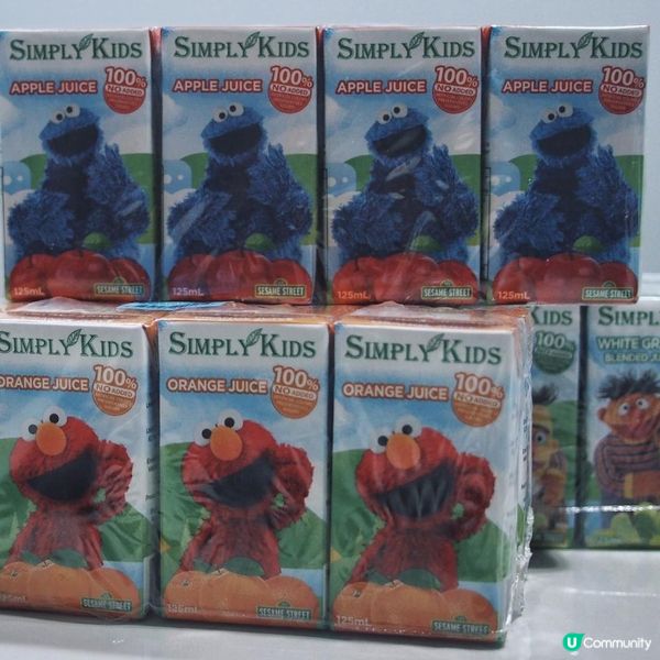 ❤️Simply Kids 100%果汁
