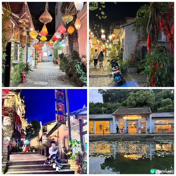 甘坑古鎮係深圳一條於明朝建立嘅客家小鎮，入面保留唔少古老的建...