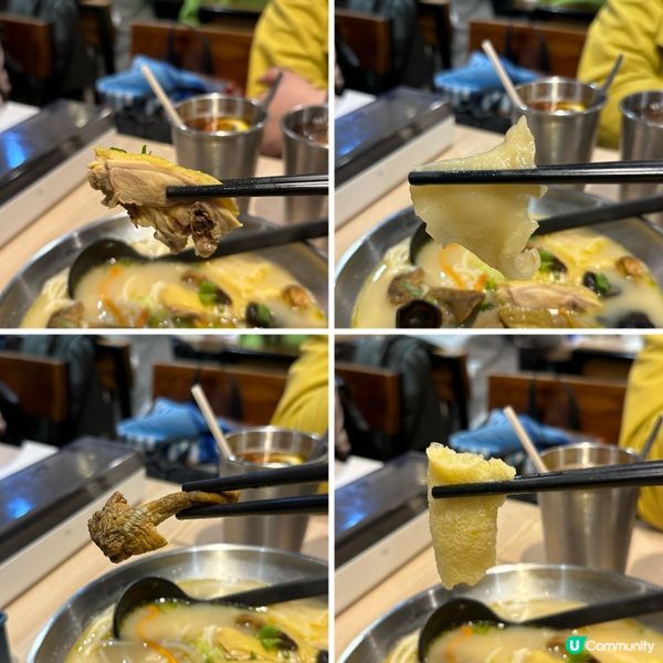 工廈美食！人氣花膠雞米線