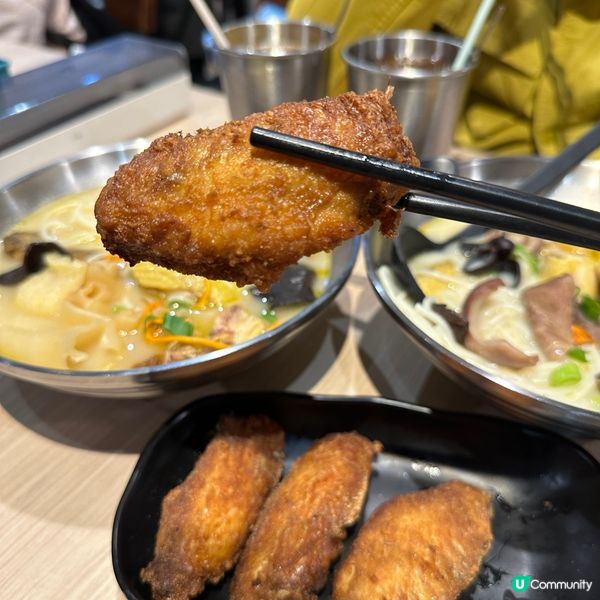 工廈美食！人氣花膠雞米線