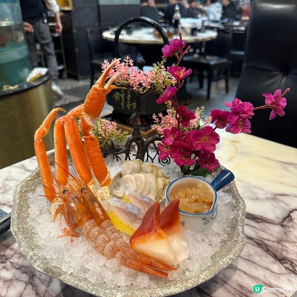 生猛活海鮮！食足150分鐘．任食海鮮火鍋