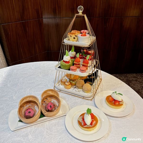 草莓戀人 中西下午茶套餐🌟 有齊中式美食、鹹點、甜點等😍😍