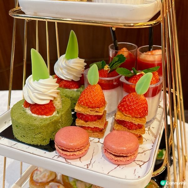 草莓戀人 中西下午茶套餐🌟 有齊中式美食、鹹點、甜點等😍😍