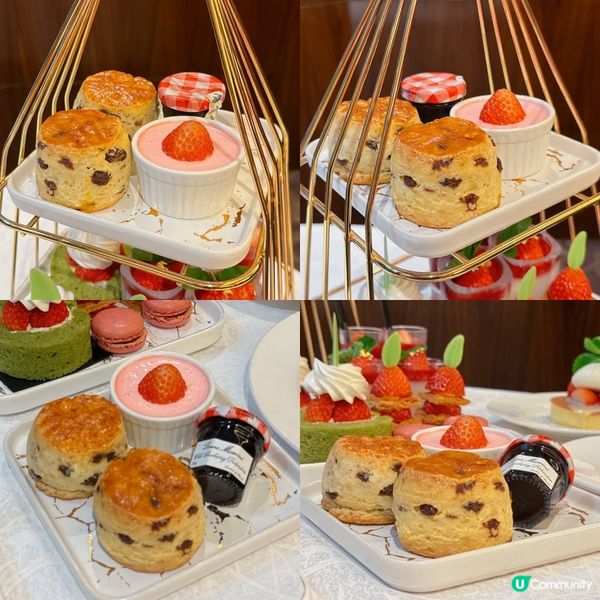 草莓戀人 中西下午茶套餐🌟 有齊中式美食、鹹點、甜點等😍😍