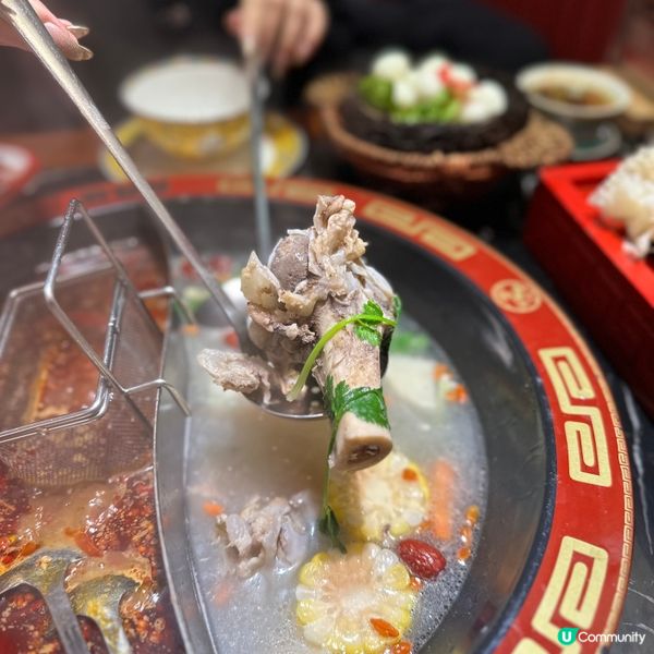 古代宮廷風！正宗川式麻辣火鍋風味