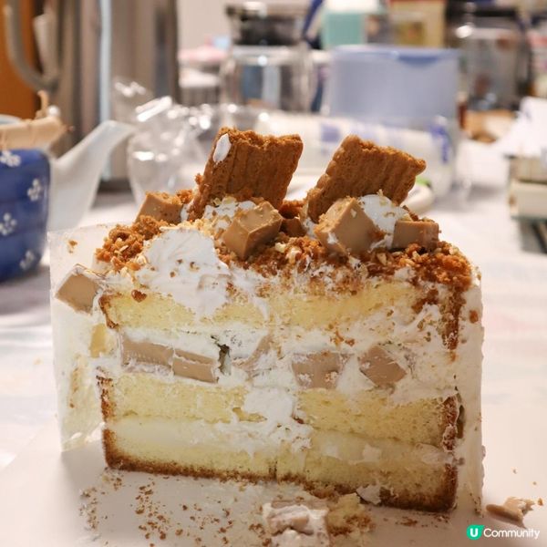 香港小店🇭🇰值得支持💪🏻 拉到絲嘅麻糬蛋糕🎂