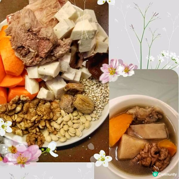 粉葛赤小豆豬骨湯