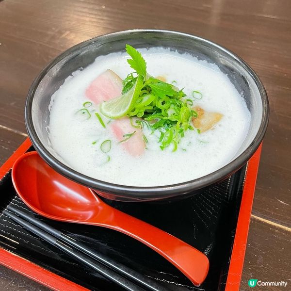 雪白豚骨湯蕎麥麵