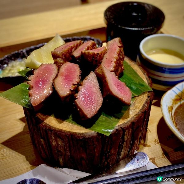 必食招牌粉嫩爽彈牛舌定食🐮👅