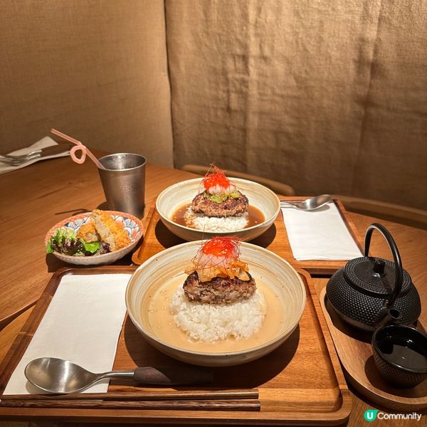 工廈美食！手打和牛漢堡 x 蘭王蛋 x 丼飯