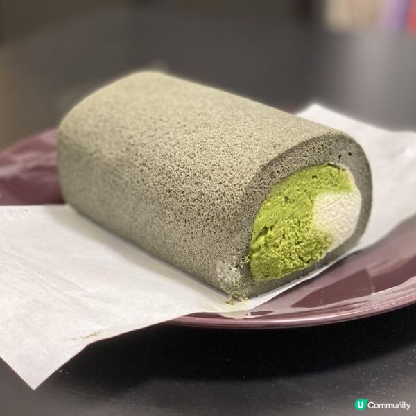 🤍開心果 X 牛乳原味竹炭蛋卷💚