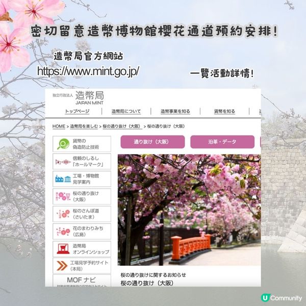 大阪賞櫻路線🌸三個賞櫻點+認識大阪歷史！