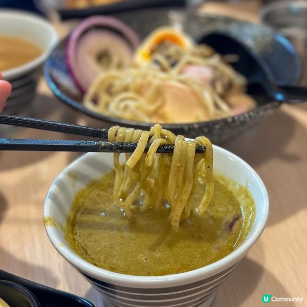 見到一生懸麵旺角店出左期間限定蠔湯沾麵，放假即刻去食😝