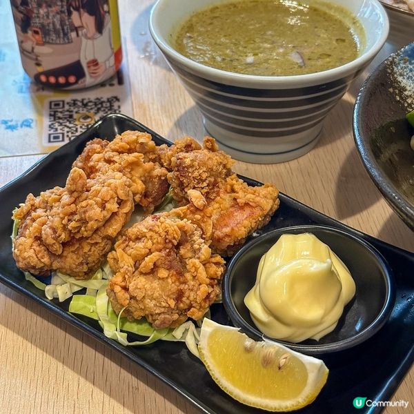 見到一生懸麵旺角店出左期間限定蠔湯沾麵，放假即刻去食😝