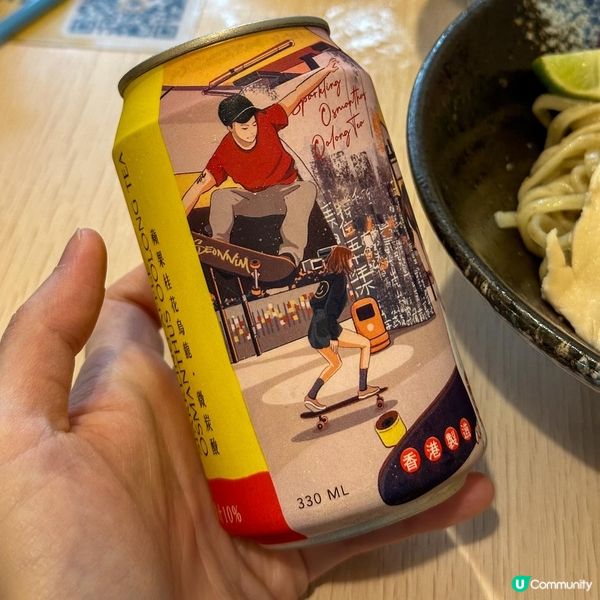 見到一生懸麵旺角店出左期間限定蠔湯沾麵，放假即刻去食😝