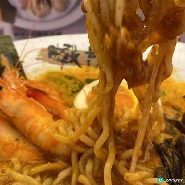 超濃郁蝦湯拉麵🍜😍