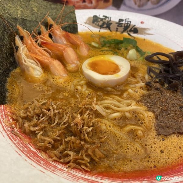 超濃郁蝦湯拉麵🍜😍