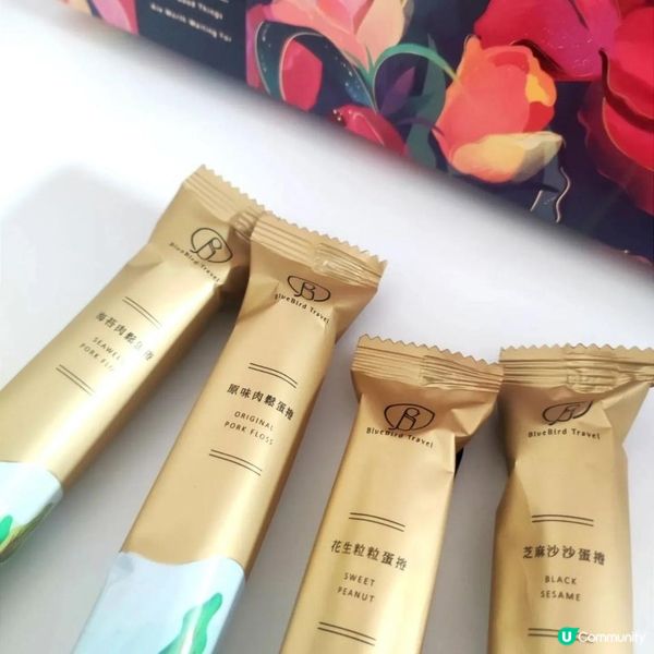 厚實同時有鬆脆效果嘅蛋捲🥰台灣青鳥旅行蛋捲