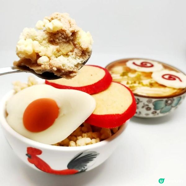 超卡嘩依🥰沙田帝都酒店拉麵/紅腸煎蛋飯cute cute蛋糕