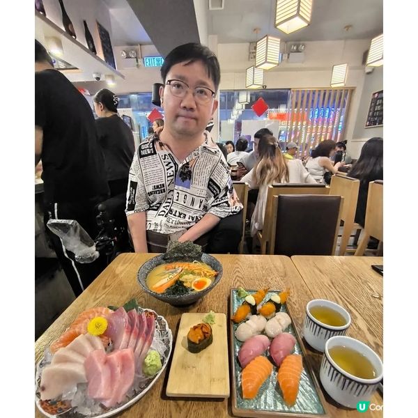 元朗一間日本菜餐廳刺身好新鮮！