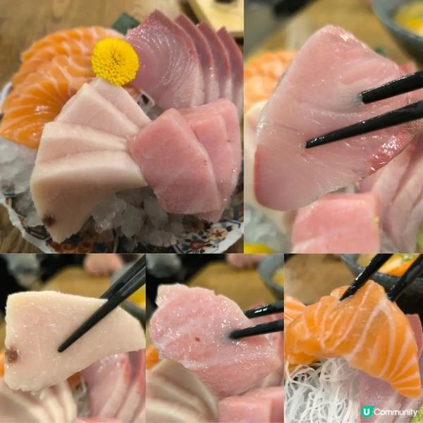 元朗一間日本菜餐廳刺身好新鮮！