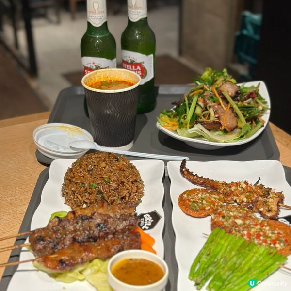 蘭桂坊名物．泰式串燒店