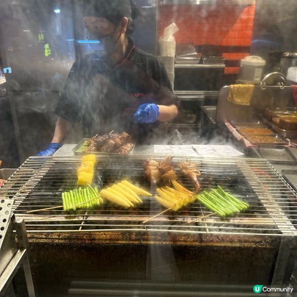 蘭桂坊名物．泰式串燒店