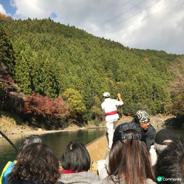 京都遊船感受古都風景
