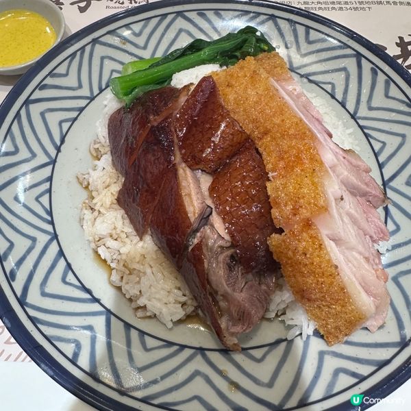 燒腩仔燒鵝飯