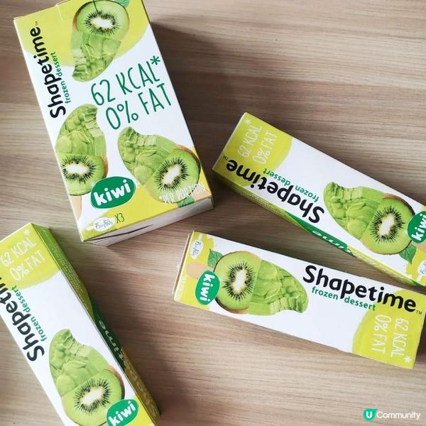 食得健康🤓低卡零脂肪「SHAPETIME奇異果雪葩雪條」