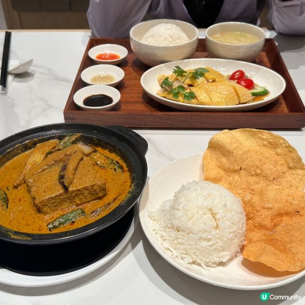 招牌海南雞飯｜南洋咖哩豬肋骨｜啟德Airside商場CHAT...