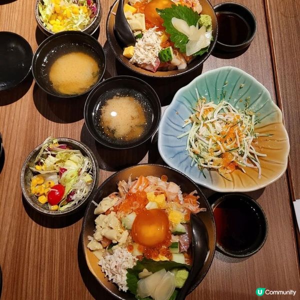 【🌺花錦的愛- 花錦魚生丼 / #夢之丼】