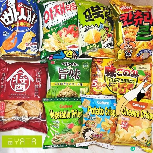 睇我掃咩貨 又買零食喇🤤