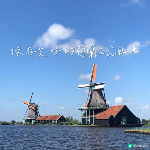 荷蘭阿姆斯特丹自由行——最美風車村【Zaanse Schans 】