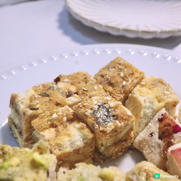 大圍餐廳推出小零食😍高質兼有誠意雪花酥❄️超可愛造型瑪德蓮蛋糕