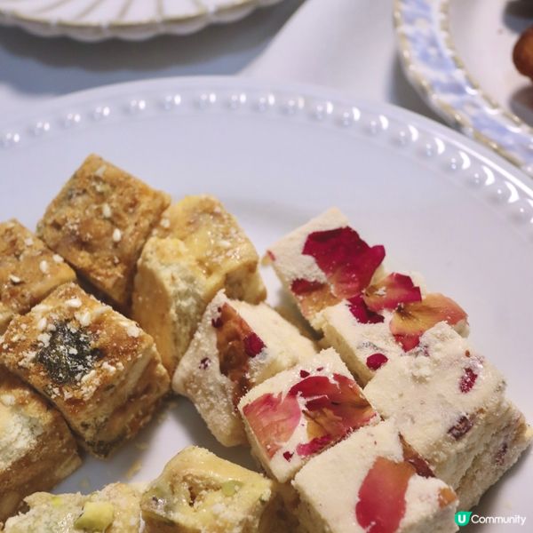 大圍餐廳推出小零食😍高質兼有誠意雪花酥❄️超可愛造型瑪德蓮蛋糕
